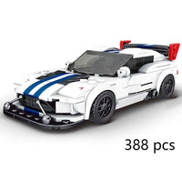 Thumbnail for Building Blocks MOC Mini Dodge Viper ACR Racing Sports Car Bricks Toys 27011 - 1