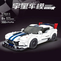 Thumbnail for Building Blocks MOC Mini Dodge Viper ACR Racing Sports Car Bricks Toys 27011 - 3