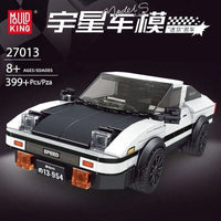 Thumbnail for Building Blocks MOC Mini Porsche 911 RSR Racing Sports Car Bricks Toy 27010 Construction Set Toys - 9
