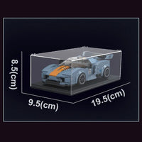 Thumbnail for Building Blocks MOC Mini Porsche 918 RSR Sports Car Kids Bricks Toy 27005 - 2