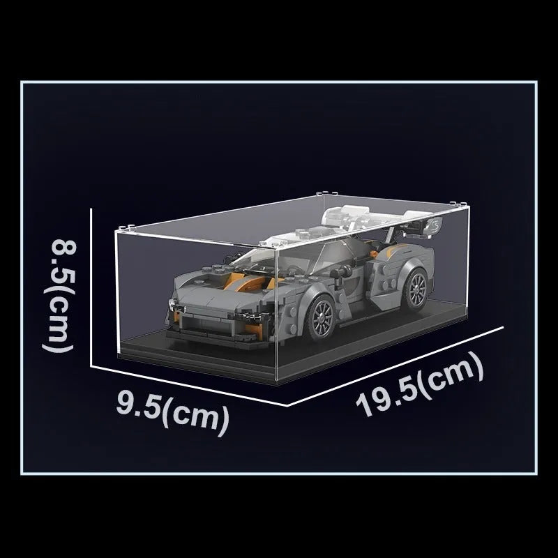 Building Blocks MOC Mini Super McLaren Senna Racing Car Bricks Toys 27008 Construction Set Toys - 6