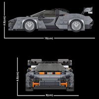 Thumbnail for Building Blocks MOC Mini Super McLaren Senna Racing Car Bricks Toys 27008 Construction Set Toys - 5