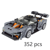 Thumbnail for Building Blocks MOC Mini Super McLaren Senna Racing Car Bricks Toys 27008 Construction Set Toys - 1
