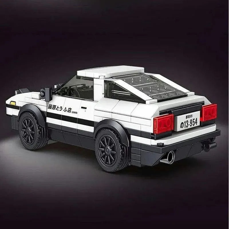  CaDA Toyota AE86 Initial D Toy Car Building Sets