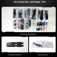 Thumbnail for Building Blocks MOC Motorized MPSAA-12 Assault Rifle Bricks Toy 14019 - 6