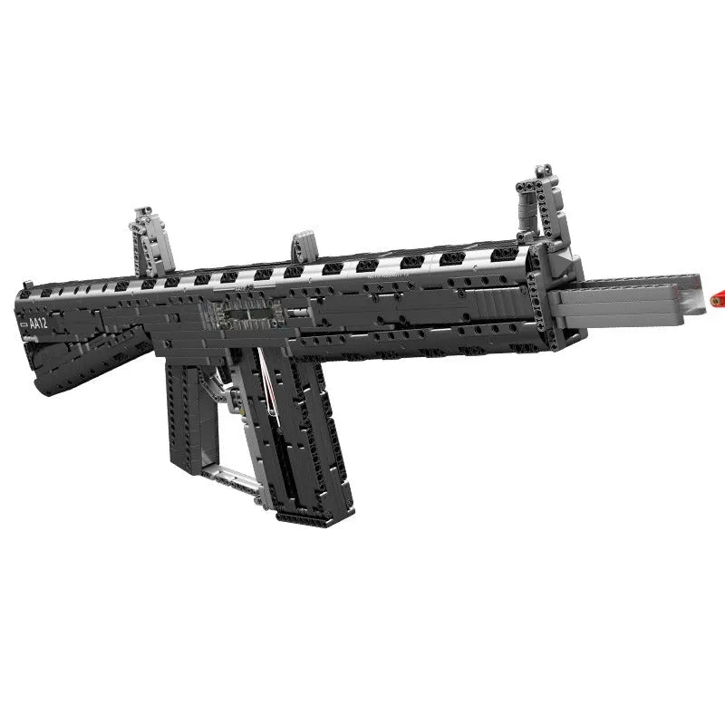 Building Blocks MOC Motorized MPSAA-12 Assault Rifle Bricks Toy 14019 - 1