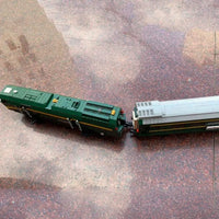 Thumbnail for Building Blocks MOC Motorized RC APP NJ2 Locomotive Diesel Train Bricks Toy - 14