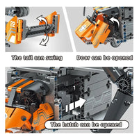 Thumbnail for Building Blocks MOC Motorized RC Boeing Bell V22 Osprey Bricks Toy 15043 Construction Set Toys - 5