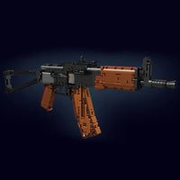 Thumbnail for Building Blocks MOC Motorized Weapon AK47 Assault Rifle Bricks Toy 14020 - 3
