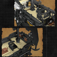 Thumbnail for Building Blocks MOC Pirates Of Caribbean Black Pearl Ship Bricks Toy - 5