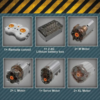 Thumbnail for Building Blocks MOC RC APP Motorized Road City Rescue Truck Bricks Toys Construction Set Toys - 8