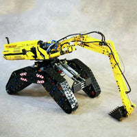 Thumbnail for Building Blocks MOC RC Crawler All Terrain Truck Excavator Bricks Toy 17018 - 3