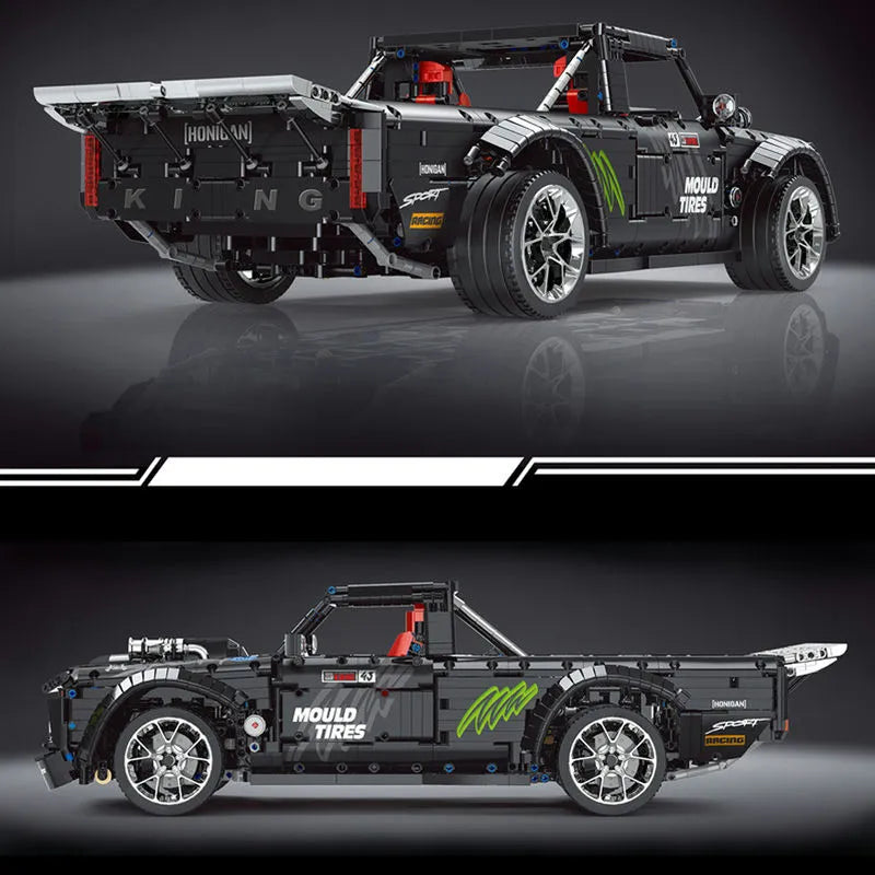 Building Blocks MOC RC F-150 Hoonitruck Off-Road Pickup Truck Bricks Toy 13082 - 12