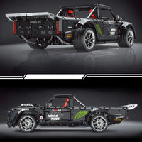Thumbnail for Building Blocks MOC RC F-150 Hoonitruck Off-Road Pickup Truck Bricks Toy 13082 - 12