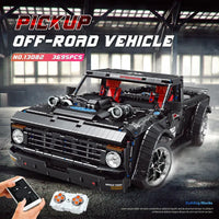 Thumbnail for Building Blocks MOC RC F-150 Hoonitruck Off-Road Pickup Truck Bricks Toy 13082 - 6