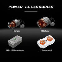 Thumbnail for Building Blocks MOC RC F-150 Hoonitruck Off-Road Pickup Truck Bricks Toy 13082 - 9