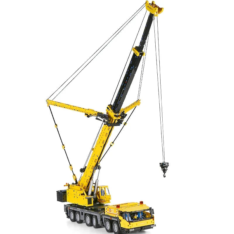 Building Blocks MOC RC GMK Heavy Mobile Crane Truck Bricks Toy 17013H - 3