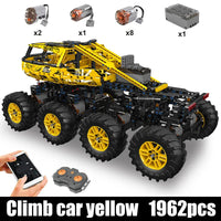 Thumbnail for Building Blocks MOC RC Heavy Firefox Climbing Truck Bricks Toy 18031 - 1