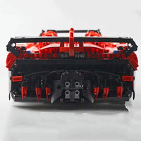 Thumbnail for Building Blocks MOC RC Lambo Roadster 13079 Super Racing Car Bricks Toys - 10