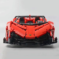 Thumbnail for Building Blocks MOC RC Lambo Roadster 13079 Super Racing Car Bricks Toys - 11