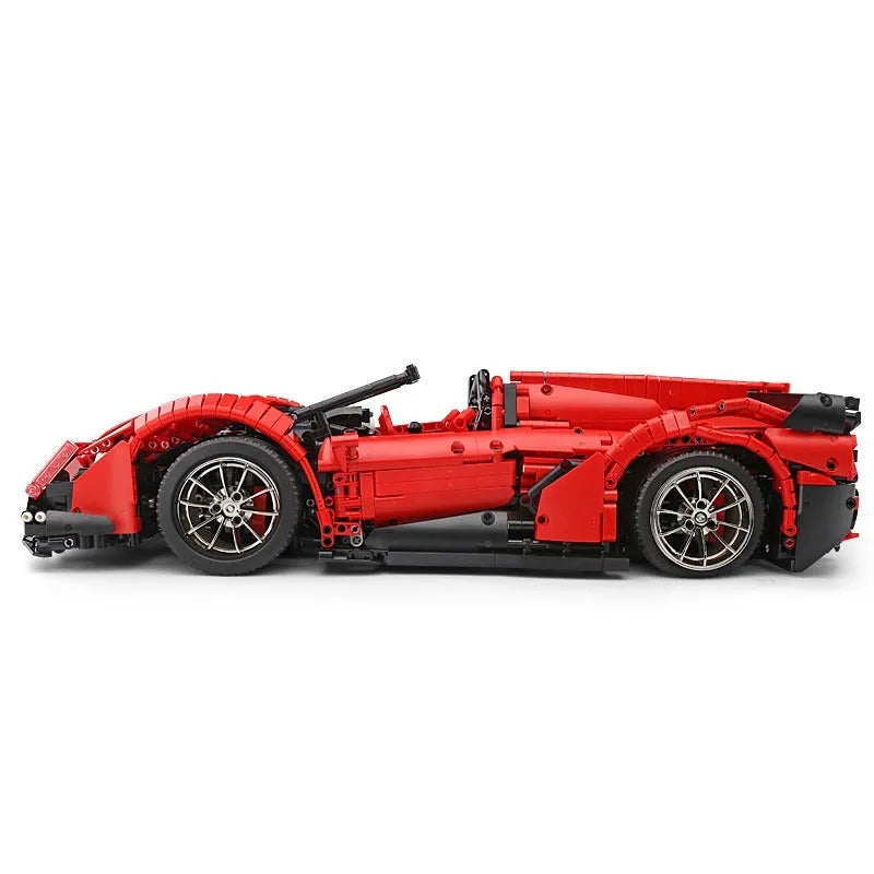 Building Blocks MOC RC Lambo Roadster 13079 Super Racing Car Bricks Toys - 5