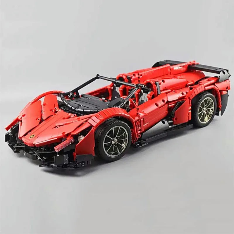 Building Blocks MOC RC Lambo Roadster 13079 Super Racing Car Bricks Toys - 14