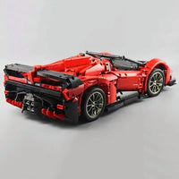 Thumbnail for Building Blocks MOC RC Lambo Roadster 13079 Super Racing Car Bricks Toys - 13