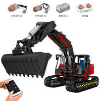 Thumbnail for Building Blocks MOC RC Link Belt 250 Excavator Truck Bricks Toy 17033 - 9