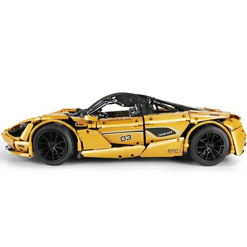 Building Blocks MOC RC McLaren 720S Racing Super Car Bricks Toy 13145S Construction Set Toys - 7