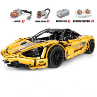 Thumbnail for Building Blocks MOC RC McLaren 720S Racing Super Car Bricks Toy 13145S Construction Set Toys - 1