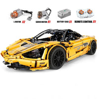 Thumbnail for Building Blocks MOC RC McLaren 720S Racing Super Car Bricks Toy 13145S - 1