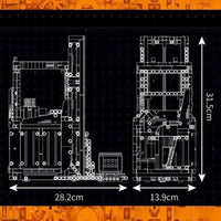 Thumbnail for Building Blocks MOC RC Motorized APP Reach Shelf Forklift Truck Bricks Toys Construction Set Toys - 5