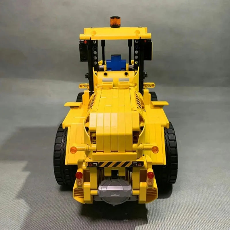 Building Blocks MOC RC Motorized Wheel Front Loader Bulldozer Bricks Toy - 10