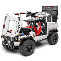 Thumbnail for Building Blocks MOC RC Tech Off-Road Pickup Truck Car Bricks Toy 18005 - 6