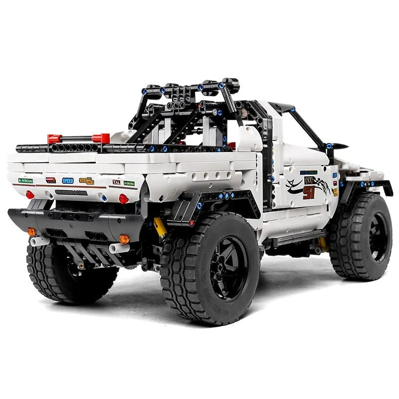 Building Blocks MOC RC Tech Off-Road Pickup Truck Car Bricks Toy 18005 - 3