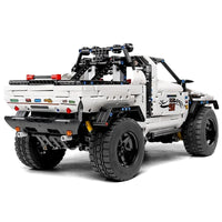 Thumbnail for Building Blocks MOC RC Tech Off-Road Pickup Truck Car Bricks Toy 18005 - 3