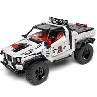 Thumbnail for Building Blocks MOC RC Tech Off-Road Pickup Truck Car Bricks Toy 18005 - 5