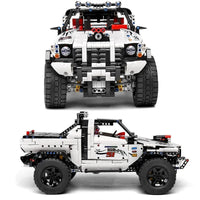 Thumbnail for Building Blocks MOC RC Tech Off-Road Pickup Truck Car Bricks Toy 18005 - 4