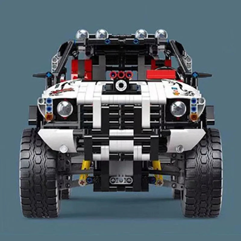 Building Blocks MOC RC Tech Off-Road Pickup Truck Car Bricks Toy 18005 - 9