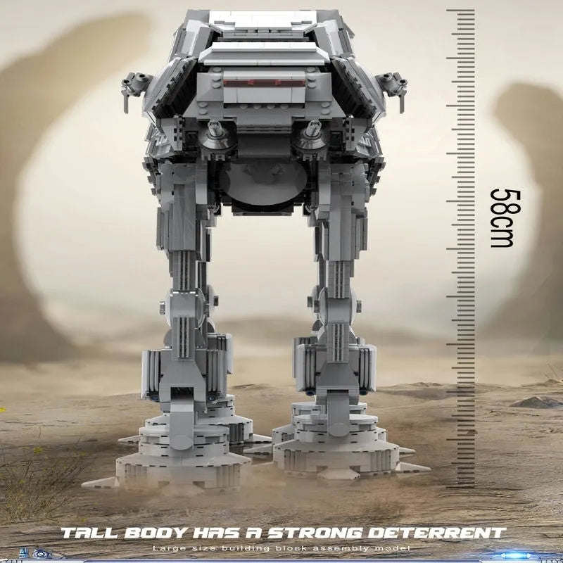 Building Blocks MOC Star Wars 21015 UCS Motorized AT-AT Walker Bricks Toys - 10