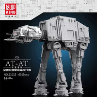 Thumbnail for Building Blocks MOC Star Wars 21015 UCS Motorized AT-AT Walker Bricks Toys - 2