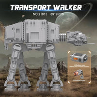 Thumbnail for Building Blocks MOC Star Wars 21015 UCS Motorized AT-AT Walker Bricks Toys - 16