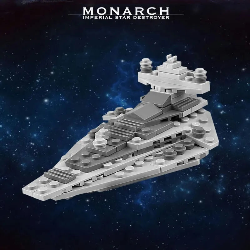 Building Blocks MOC Star Wars Eclipse Class Dreadnought Ship Bricks Toys - 13