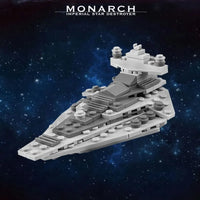 Thumbnail for Building Blocks MOC Star Wars Eclipse Class Dreadnought Ship Bricks Toys - 13