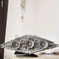 Thumbnail for Building Blocks MOC Star Wars ISD Monarch Imperial Destroyer Bricks Toy - 16
