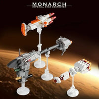 Thumbnail for Building Blocks MOC Star Wars ISD Monarch Imperial Destroyer Bricks Toy - 4