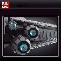 Thumbnail for Building Blocks MOC Star Wars Republic Assault Cruiser Ship Bricks Toy 21005 - 5