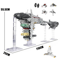 Thumbnail for Building Blocks MOC Star Wars UCS 21001 Nebulon B Medical Frigate Bricks Toys - 1