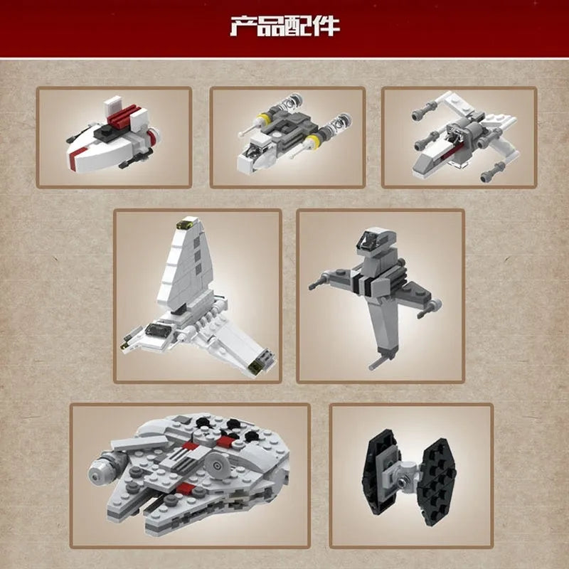 Building Blocks MOC Star Wars UCS 21001 Nebulon B Medical Frigate Bricks Toys Construction Set Toys - 6
