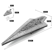 Thumbnail for Building Blocks MOC Star Wars UCS Executor Class Dreadnought Bricks Toy - 13
